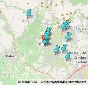 Mappa Via Nino Martoglio, 95032 Belpasso CT, Italia (3.11083)