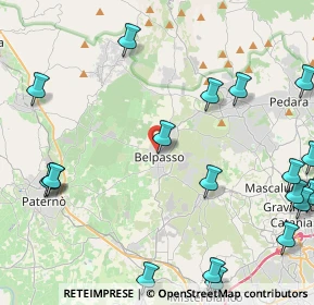 Mappa Via Nino Martoglio, 95032 Belpasso CT, Italia (6.9495)