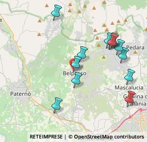 Mappa Via Nino Martoglio, 95032 Belpasso CT, Italia (4.67231)
