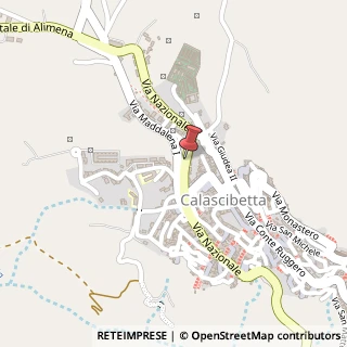 Mappa Via Nazionale, 366, 94010 Calascibetta, Enna (Sicilia)