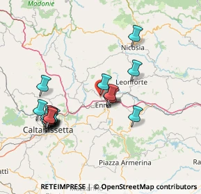 Mappa Via Maddalena II, 94010 Calascibetta EN, Italia (17.402)