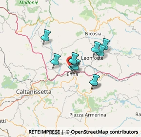 Mappa Via Maddalena II, 94010 Calascibetta EN, Italia (9.71909)