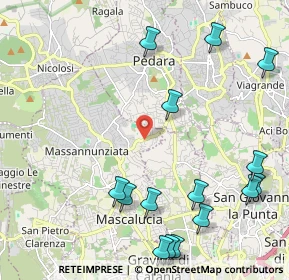 Mappa Via Marettino, 95030 Mascalucia CT, Italia (3.06733)