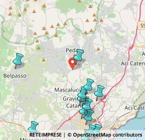 Mappa Via Marettino, 95030 Mascalucia CT, Italia (6.10231)