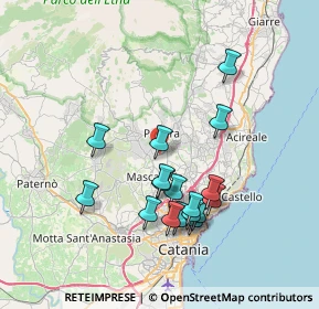 Mappa Via Marettino, 95030 Mascalucia CT, Italia (7.73118)