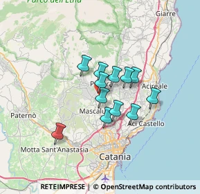 Mappa Via Marettino, 95030 Mascalucia CT, Italia (5.04833)