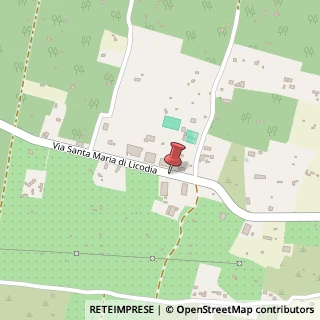 Mappa Via Santa Maria di Licodia, 93, 95032 Belpasso, Catania (Sicilia)