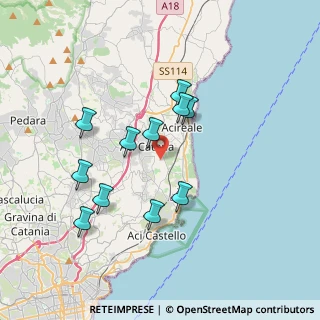 Mappa Via Serra, 95024 Acireale CT, Italia (3.73455)