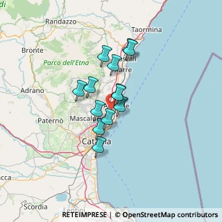 Mappa Via Cervino, 95024 Acireale CT, Italia (10.52385)