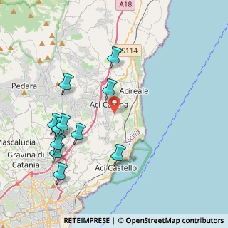 Mappa Via Cervino, 95024 Acireale CT, Italia (5.03364)