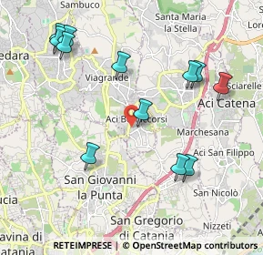 Mappa Via Nino Martoglio, 95020 Aci Bonaccorsi CT, Italia (2.50667)