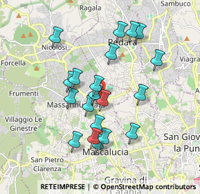 Mappa Via Luigi Rizzo, 95030 Mascalucia CT, Italia (1.875)