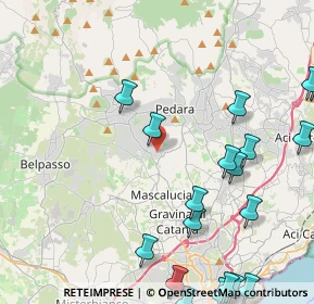 Mappa Via Luigi Rizzo, 95030 Mascalucia CT, Italia (6.61368)