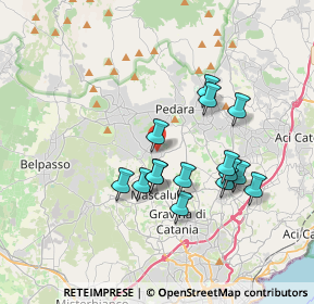 Mappa Via Luigi Rizzo, 95030 Mascalucia CT, Italia (3.566)