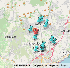 Mappa Via Luigi Rizzo, 95030 Mascalucia CT, Italia (3.40643)