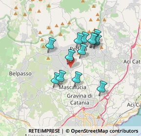 Mappa Via Luigi Rizzo, 95030 Mascalucia CT, Italia (2.99692)