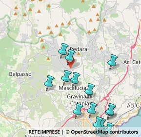 Mappa Via Luigi Rizzo, 95030 Mascalucia CT, Italia (5.91313)