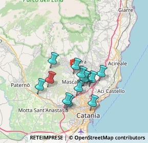 Mappa Via Luigi Rizzo, 95030 Mascalucia CT, Italia (6.23769)