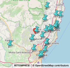 Mappa Via Luigi Rizzo, 95030 Mascalucia CT, Italia (9.0915)