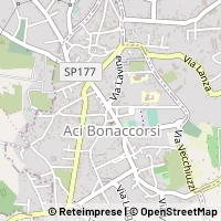 Mapa Aci Bonaccorsi