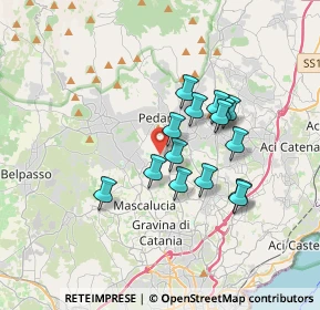 Mappa Via Vecchia Pino, 95030 Mascalucia CT, Italia (3.14067)