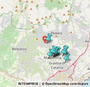 Mappa Via fratelli Induno, 95030 Mascalucia CT, Italia (3.30364)