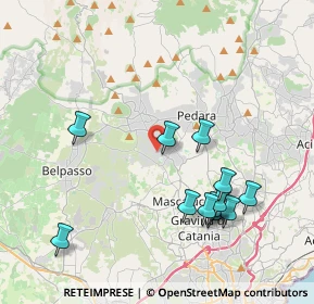Mappa Via fratelli Induno, 95030 Mascalucia CT, Italia (4.66083)