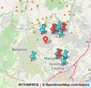 Mappa Via fratelli Induno, 95030 Mascalucia CT, Italia (3.35417)