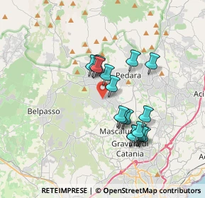 Mappa Via fratelli Induno, 95030 Mascalucia CT, Italia (3.24235)