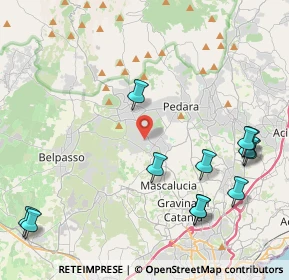 Mappa Via fratelli Induno, 95030 Mascalucia CT, Italia (5.93167)