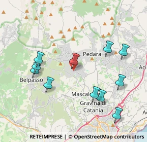 Mappa Via fratelli Induno, 95030 Mascalucia CT, Italia (4.71182)