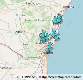 Mappa Via fratelli Induno, 95030 Mascalucia CT, Italia (9.81545)