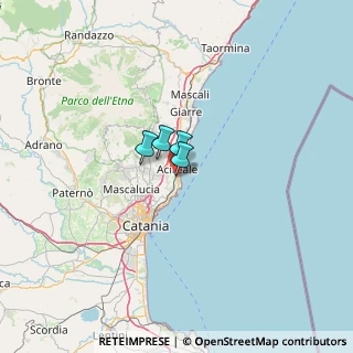 Mappa Via Laricio, 95024 Acireale CT, Italia (50.255)