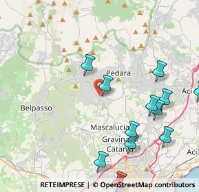 Mappa Via Pablo Picasso, 95030 Mascalucia CT, Italia (5.43417)