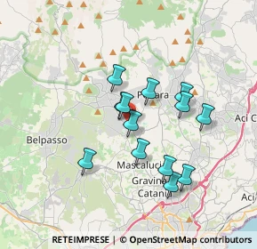 Mappa Via Pablo Picasso, 95030 Mascalucia CT, Italia (3.25385)