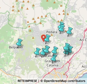 Mappa Via Pablo Picasso, 95030 Mascalucia CT, Italia (3.966)