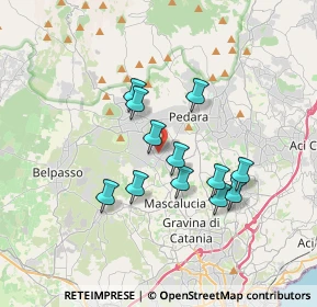 Mappa Via Pablo Picasso, 95030 Mascalucia CT, Italia (3.23917)