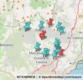 Mappa Via Montanara, 95030 Mascalucia CT, Italia (3.47875)