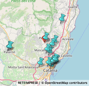 Mappa Via Montanara, 95030 Mascalucia CT, Italia (8.26)