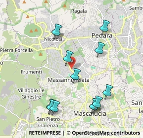 Mappa Via Donato Bramante, 95030 Mascalucia CT, Italia (2.40308)