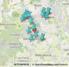 Mappa Via Donato Bramante, 95030 Mascalucia CT, Italia (1.81889)