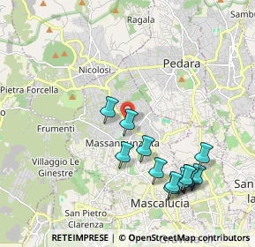 Mappa Via Donato Bramante, 95030 Mascalucia CT, Italia (2.38538)