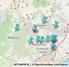 Mappa Via Donato Bramante, 95030 Mascalucia CT, Italia (4.14154)