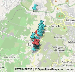 Mappa Via Don Luigi Sturzo, 95032 Belpasso CT, Italia (1.1445)
