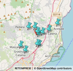 Mappa Via Pauloti, 95020 Aci Bonaccorsi CT, Italia (2.70909)