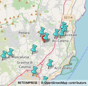 Mappa Via Pauloti, 95020 Aci Bonaccorsi CT, Italia (4.65833)