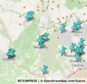 Mappa Via Bellini, 95032 Belpasso CT, Italia (5.82)