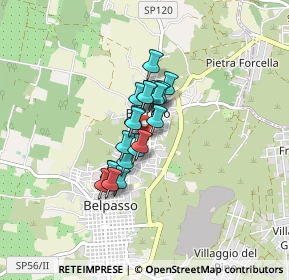 Mappa Via Bellini, 95032 Belpasso CT, Italia (0.587)