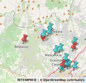 Mappa Via Mompilieri, 95030 Mascalucia CT, Italia (5.11714)
