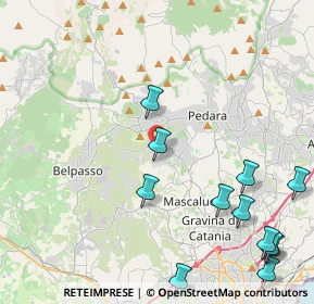 Mappa Via Mompilieri, 95030 Mascalucia CT, Italia (6.17833)